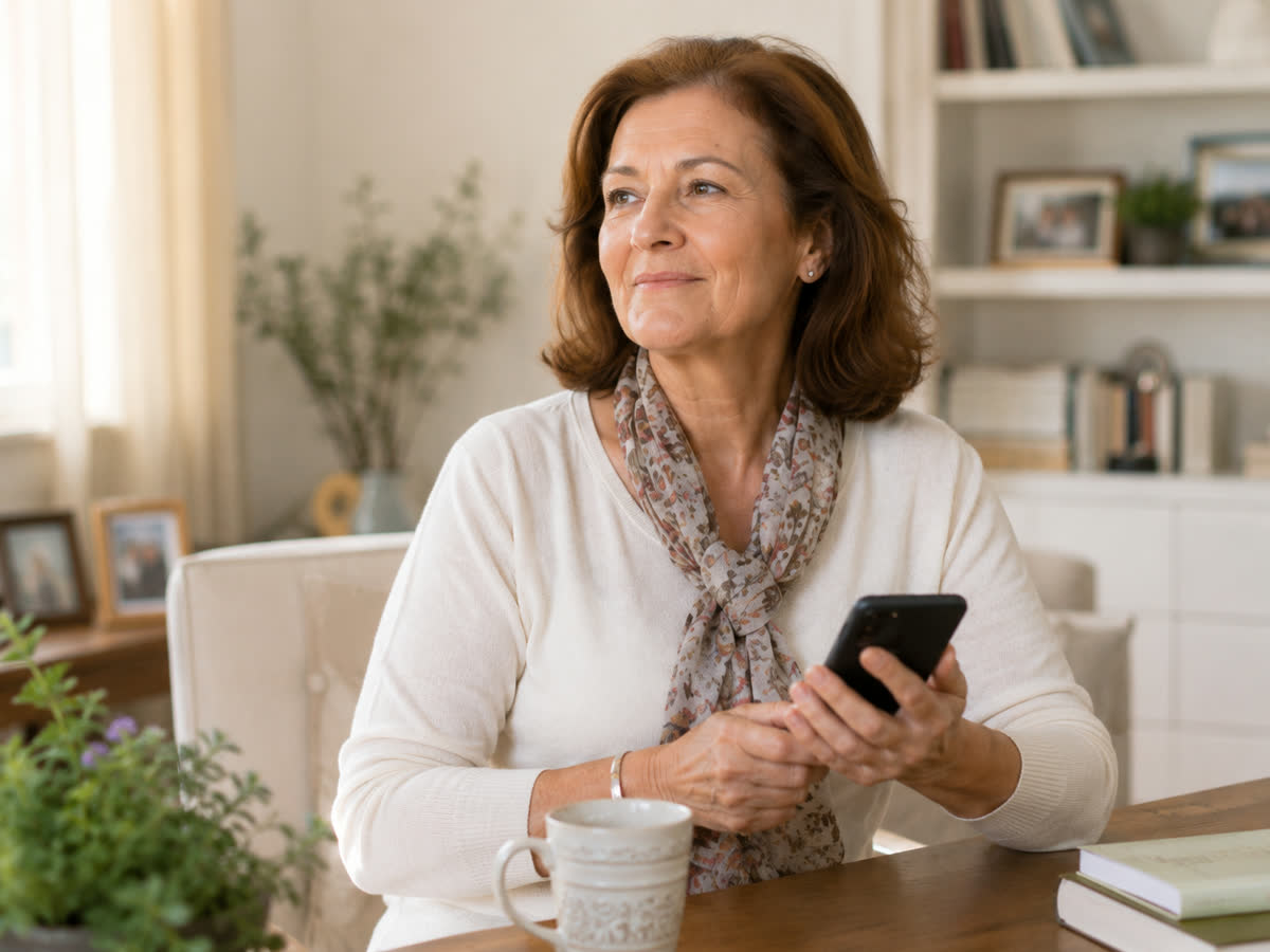 Osoba koja očekuje telefonsku potvrdu narudžbe